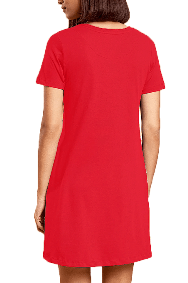 women T-shirt dress beauty