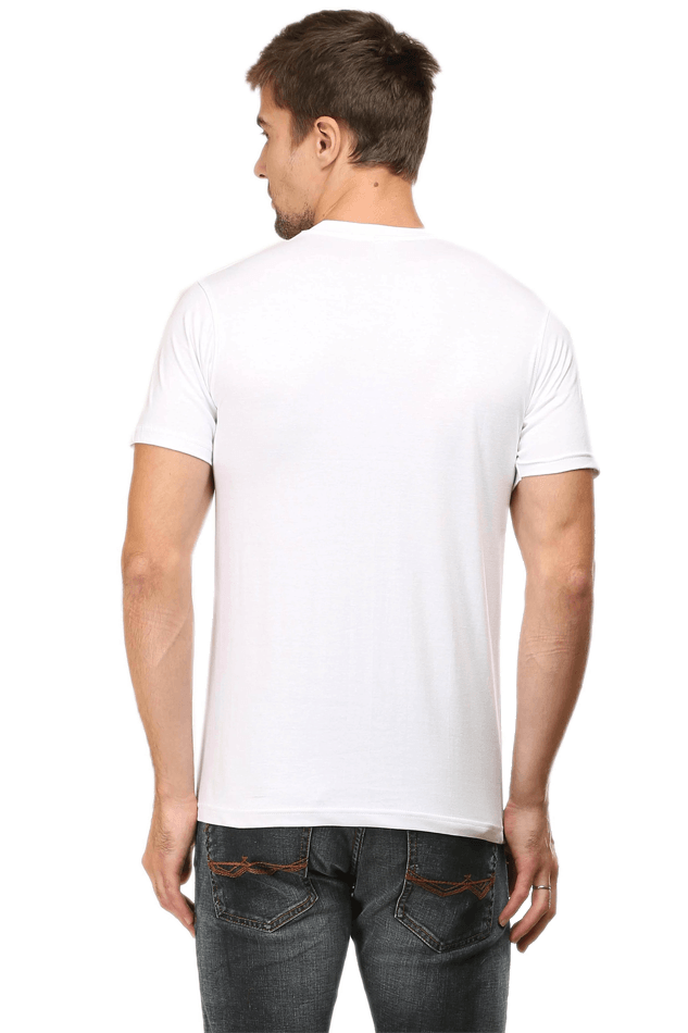 Mens t-shirt roundneck halfsleeves ramji