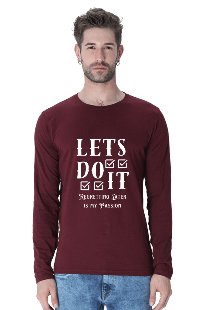 lets do it round neck full sleeves