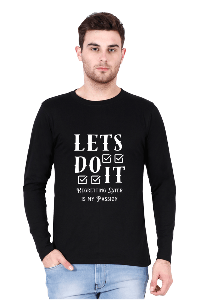 lets do it round neck full sleeves