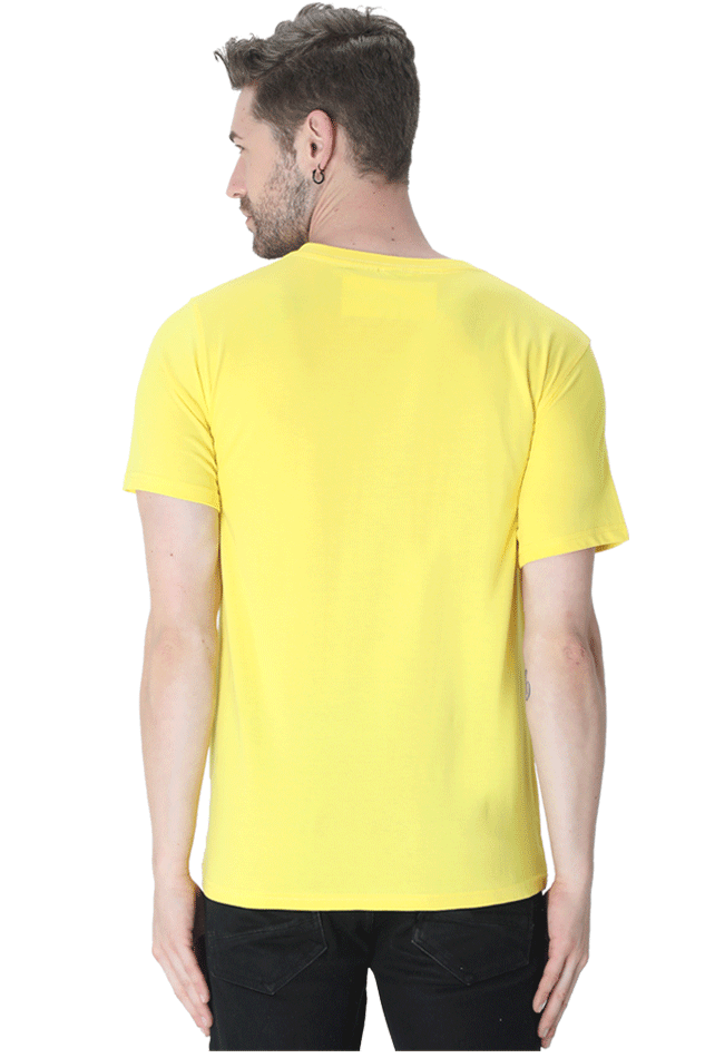 Mens t-shirt roundneck halfsleeves ramji