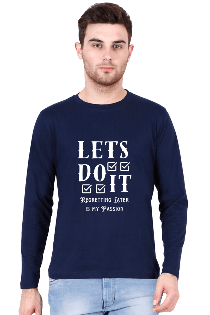 lets do it round neck full sleeves