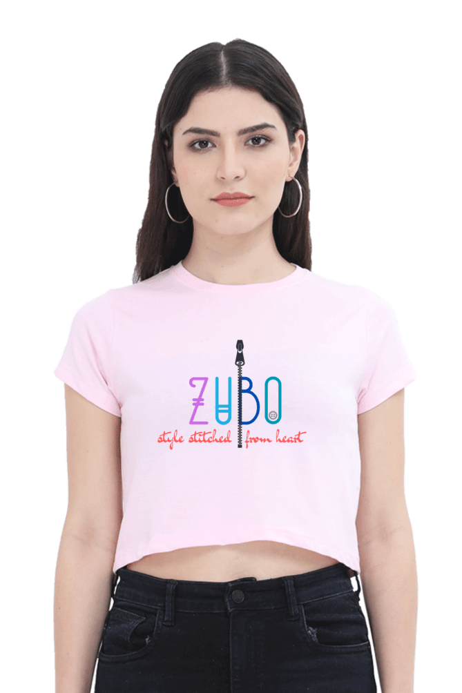 Female crop top answerable zubo