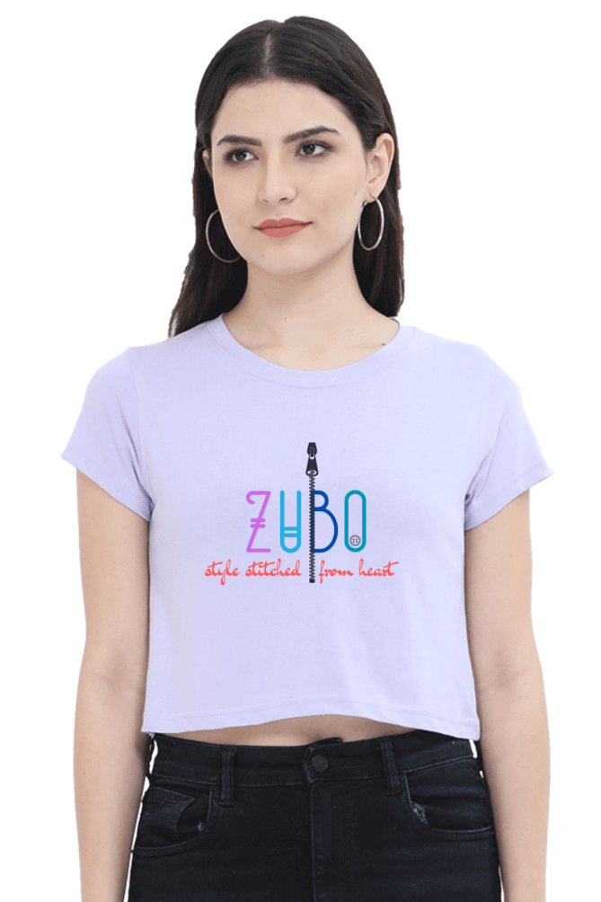 Female crop top answerable zubo