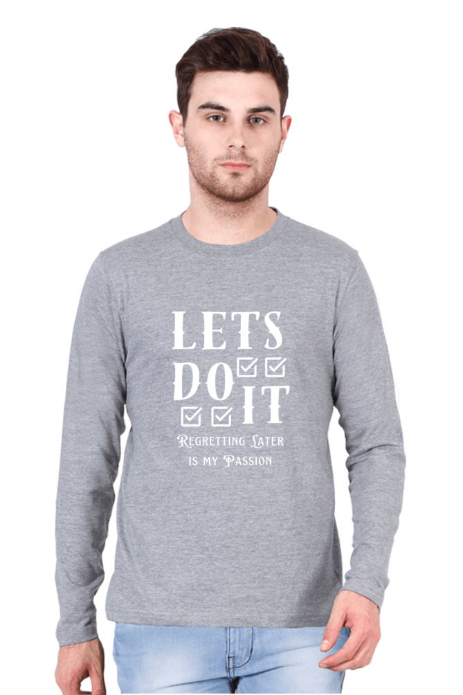 lets do it round neck full sleeves