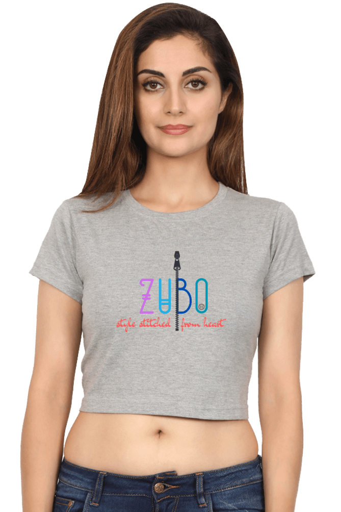 Female crop top answerable zubo