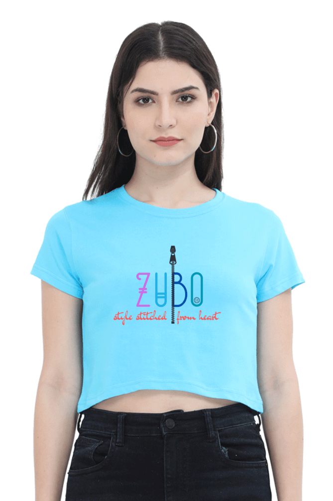 Female crop top answerable zubo