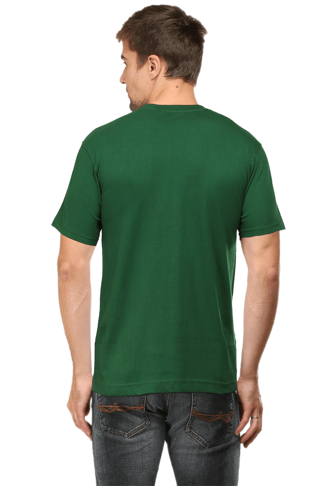 Answerable to myself round neck half sleeves classic tshirts