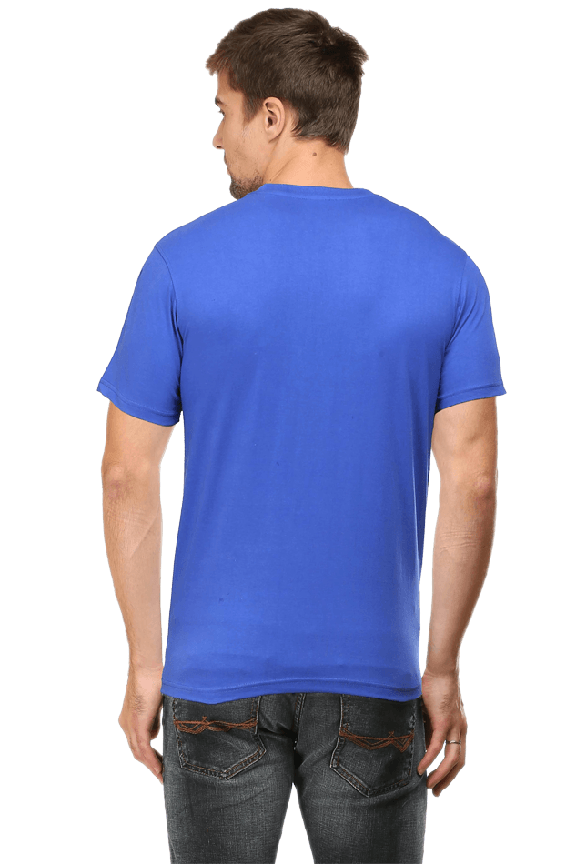 Answerable to myself round neck half sleeves classic tshirts