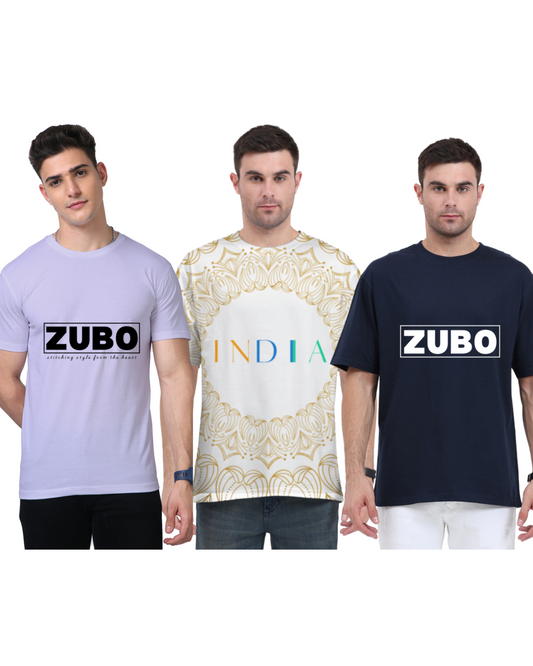 ZUBO Premium Bundle with India designer t-shirt