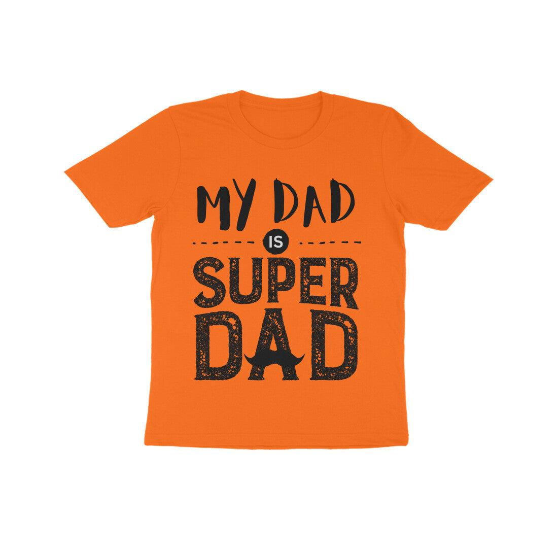 KIDS T-Shirts round neck super dad
