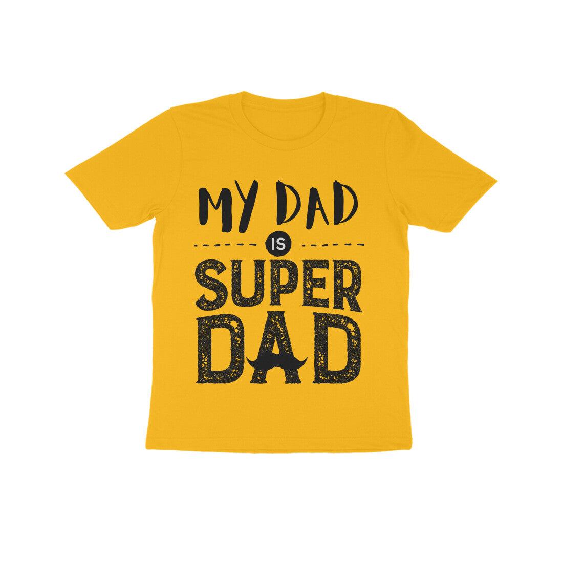 KIDS T-Shirts round neck super dad